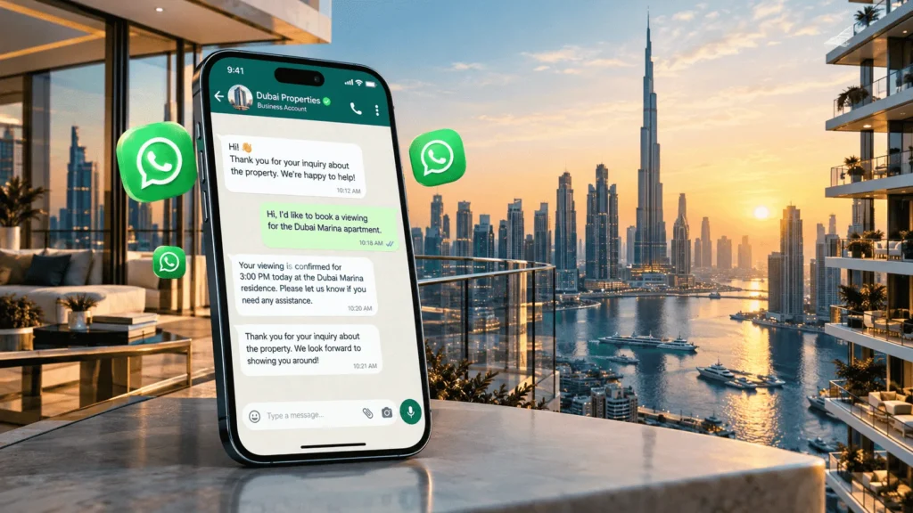 How WhatsApp Automation is Transforming Real Estate in Dubai